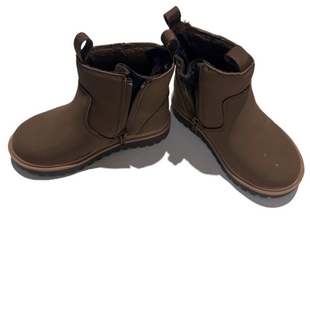 NWOT H&M Brown Toddler Boots waterproof, size 8.5